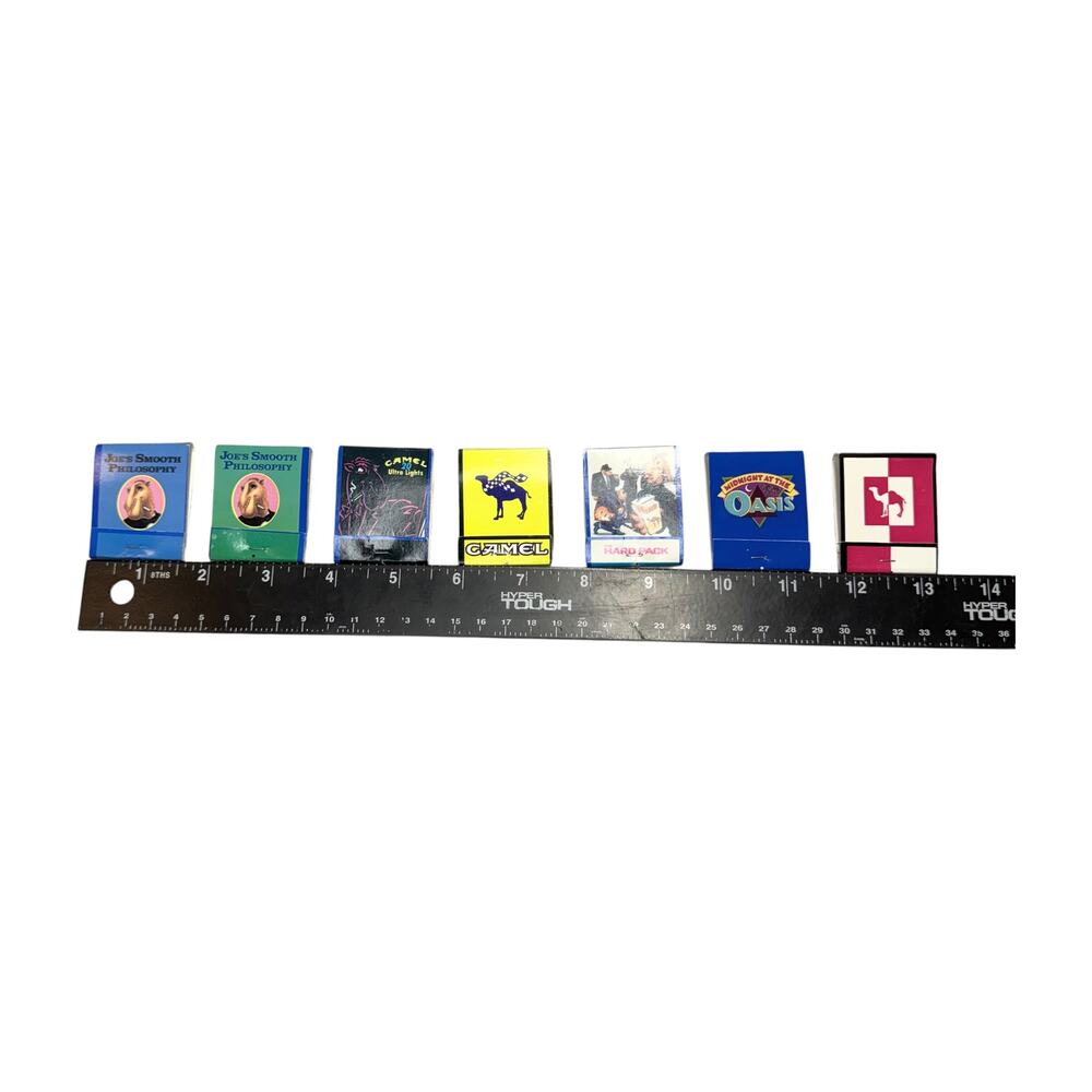 Lot 36 Vintage 1991 Camel Matchbooks Joe Camel RJ Reynolds Tobacciana - Picture 6 of 6